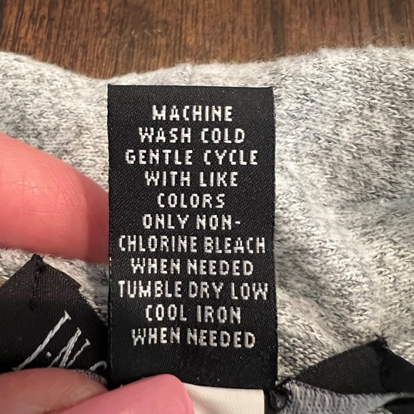 INC International Concepts Gray Embroidered Pink Floral Bell Sleeve, Size XL - Picture 10 of 11